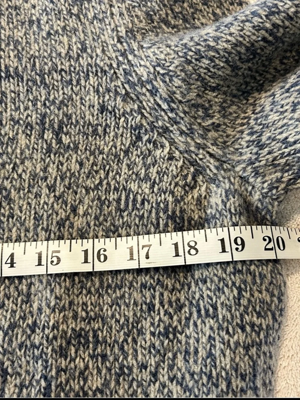 J.Crew Mens 100% Lambswool Marled Crewneck Sweater Fits M / S